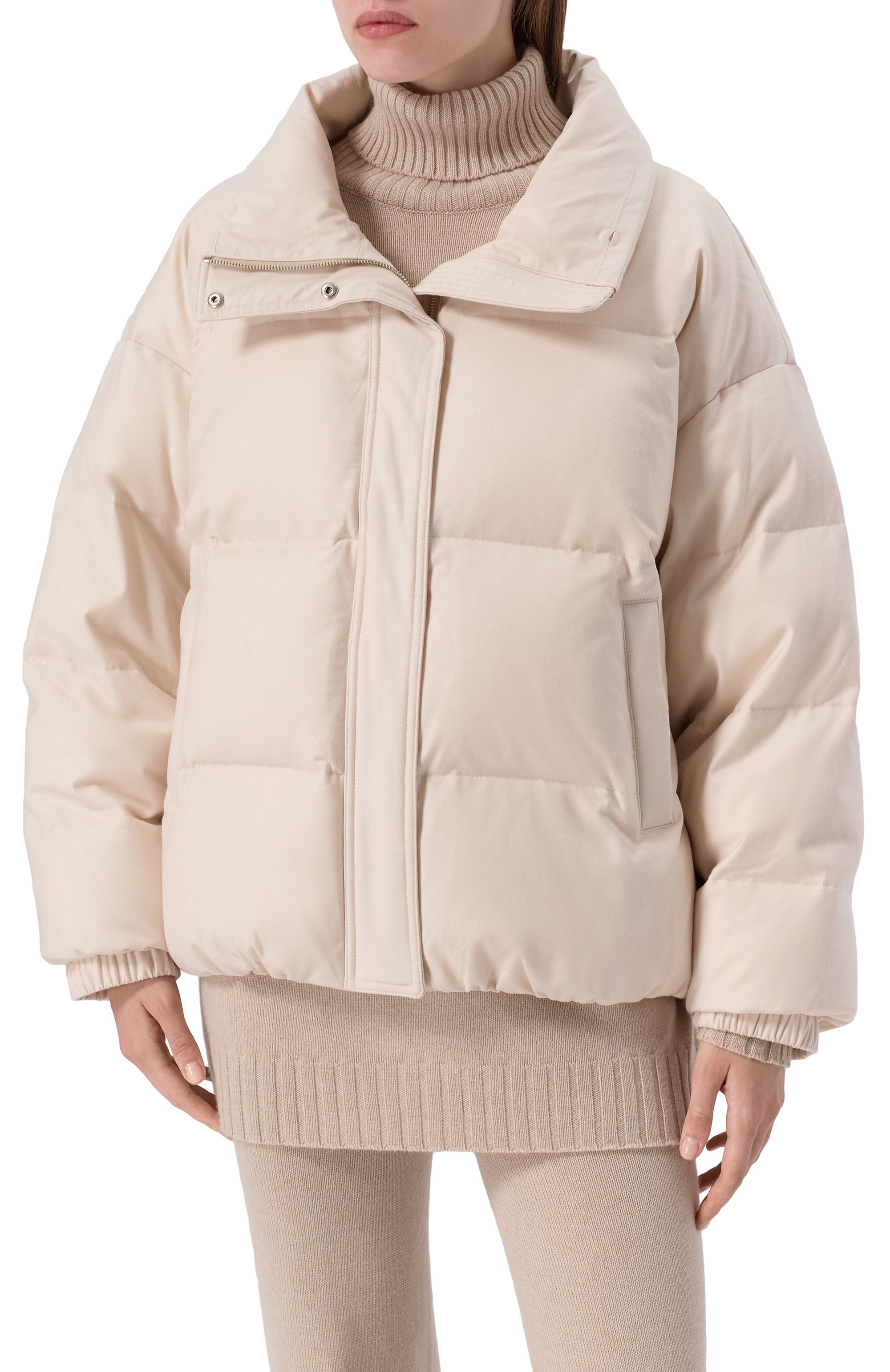 Пуховик с отделкой из песца YVES SALOMON, арт. V09066/W02W, фото 6