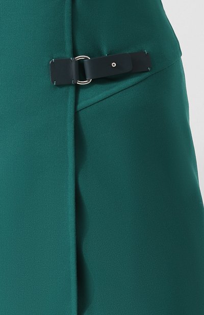 Однотонная шерстяная юбка LORO PIANA, арт. FAI3328, фото 5