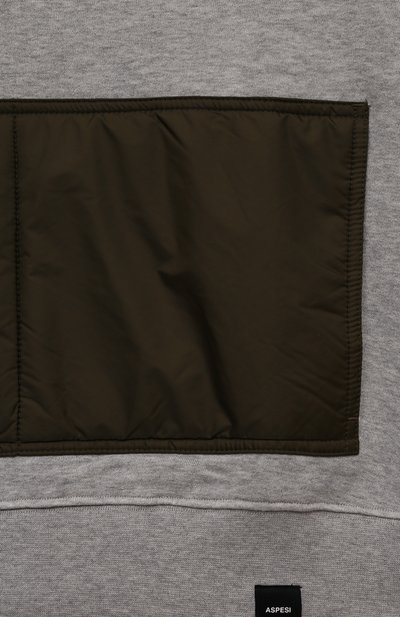 Хлопковое худи ASPESI, арт. F24037MFM0123/14A-16A, фото 3