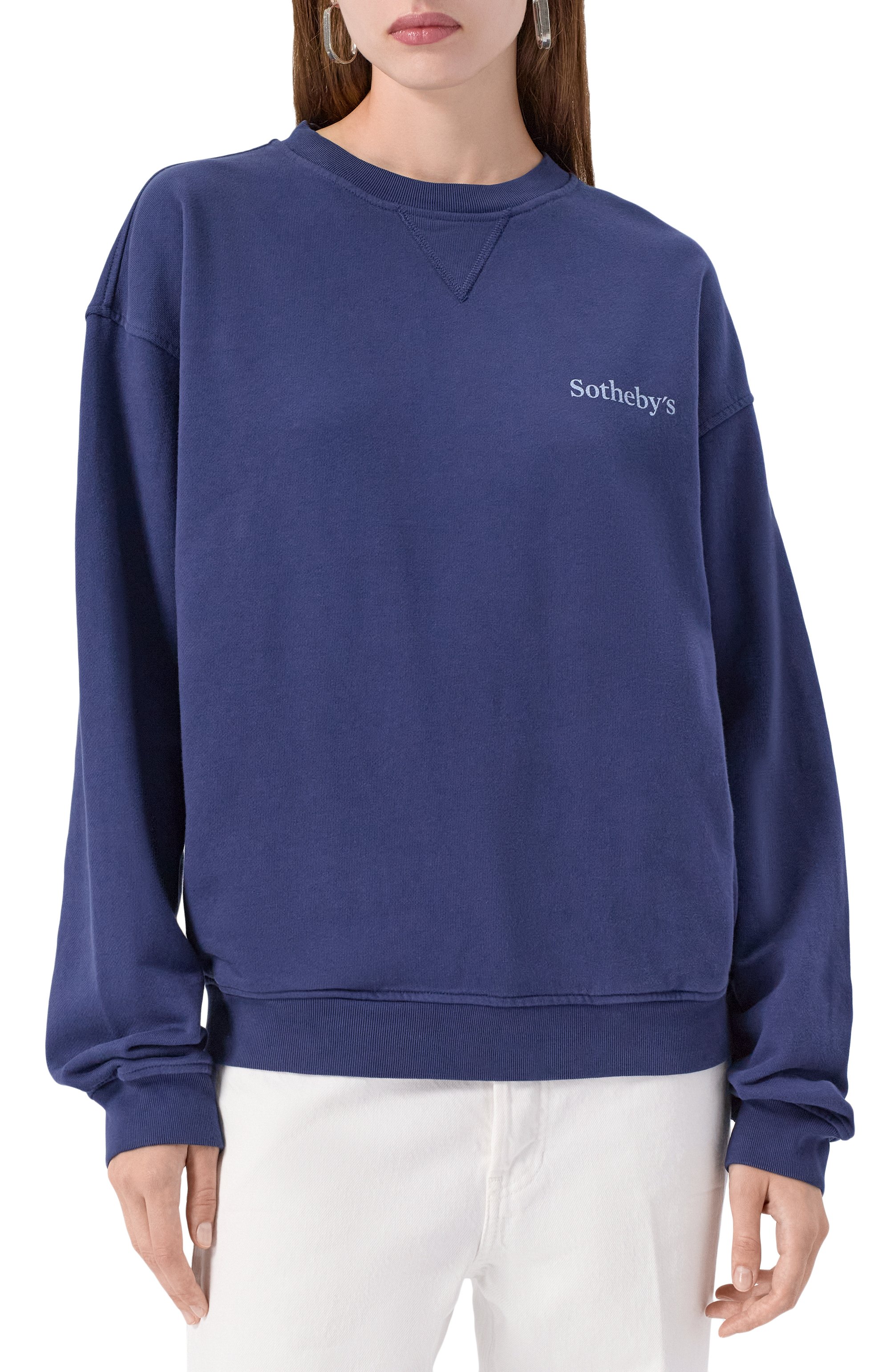 Хлопковый свитшот frame x sotheby's FRAME DENIM, арт. ME25JSS002, фото 3