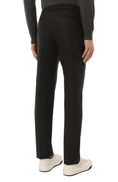 Шерстяные брюки-карго STEFANO RICCI, арт. M1T4300040/W0011R, фото 4