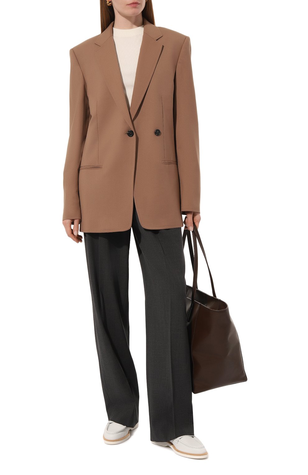 Кожаные лоферы SANTONI, арт. WUQY59818BIASSW6, фото 2