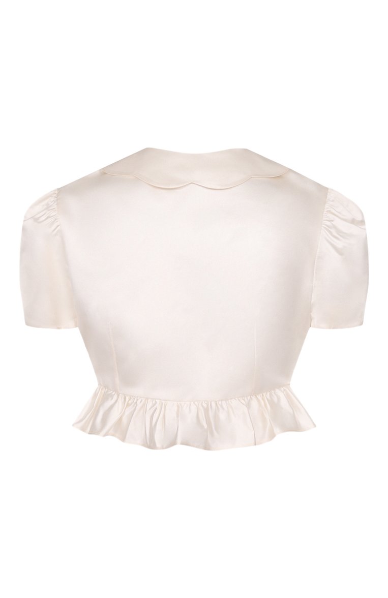 Шелковая блузка MIU MIU, арт. MK1482-24Z-F0K74, фото 2