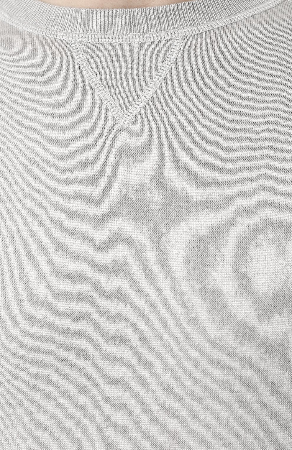 Джемпер тонкой вязки из смеси шелка и кашемира LORO PIANA, арт. FAI0855, фото 5