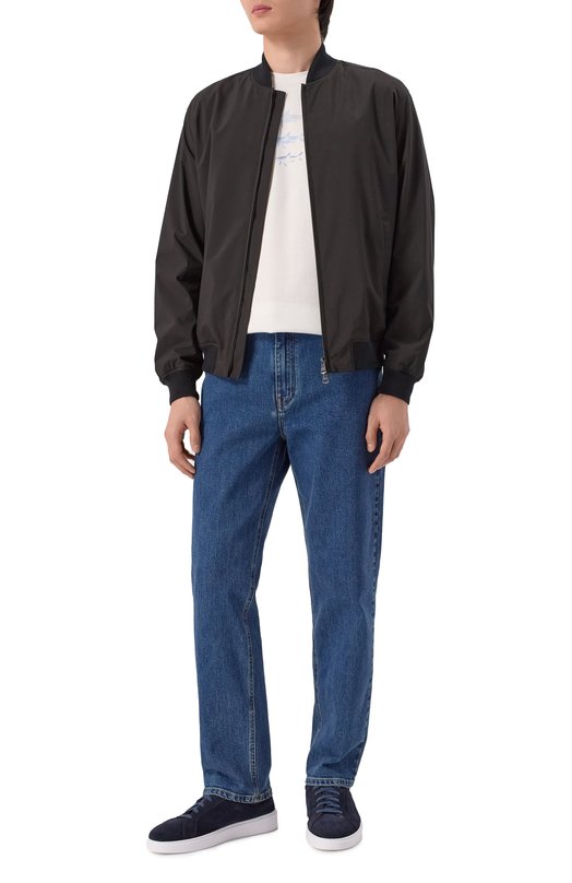 Хлопковая футболка Paul&Shark 26411048_001 Белый  26411048_001 Фото 2