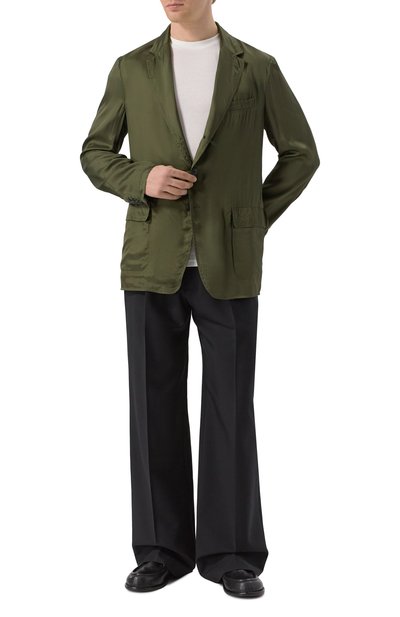 Пиджак из вискозы DRIES VAN NOTEN, арт. 251-020414-1427, фото 3