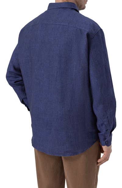 Льняная рубашка PAUL&SHARK, арт. 25413252_002, фото 4