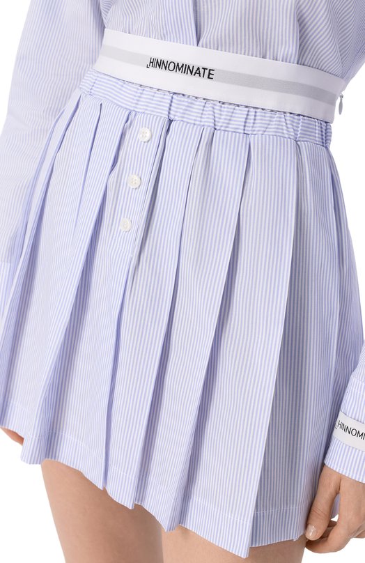 Плиссированная юбка HINNOMINATE HMABW02620 Голубой  HMABW02620 Фото 5