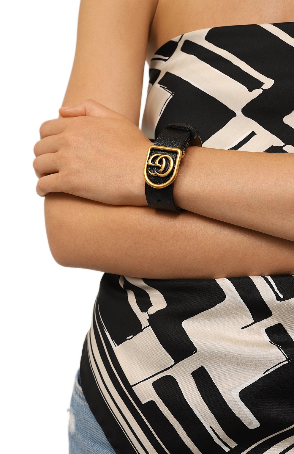 Кожаный браслет GUCCI, арт. 501931 I21N7, фото 2