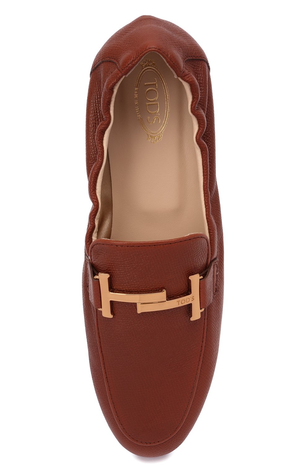 Кожаные лоферы TOD’S, арт. XXW79A0DE70ZEF, фото 5