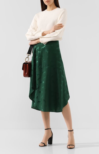 Юбка из смеси вискозы и шелка STELLA MCCARTNEY, арт. 590426/SNA57, фото 2