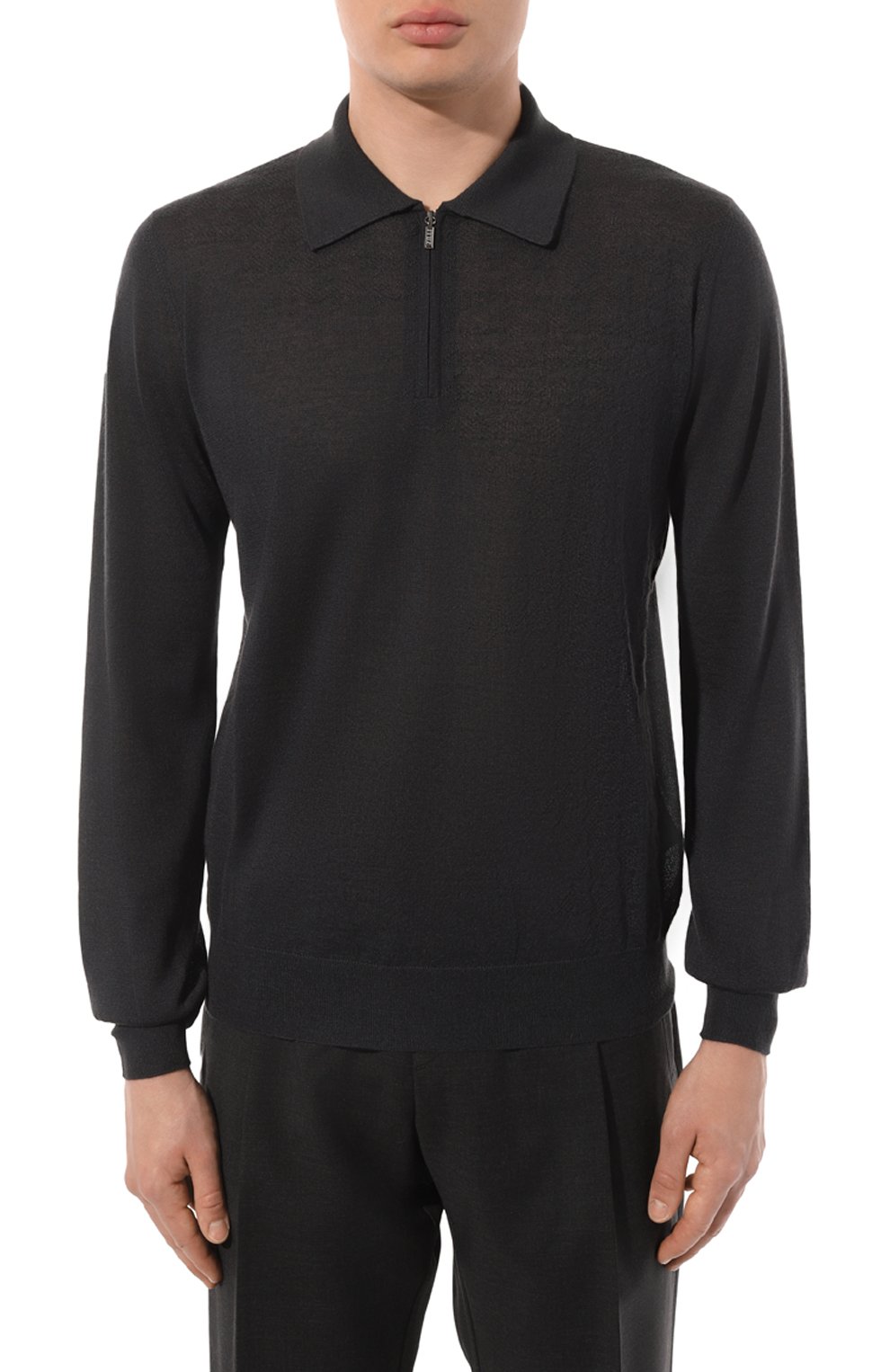 Поло из кашемира и шелка ZILLI, арт. KZP001M0330VPP000, фото 3