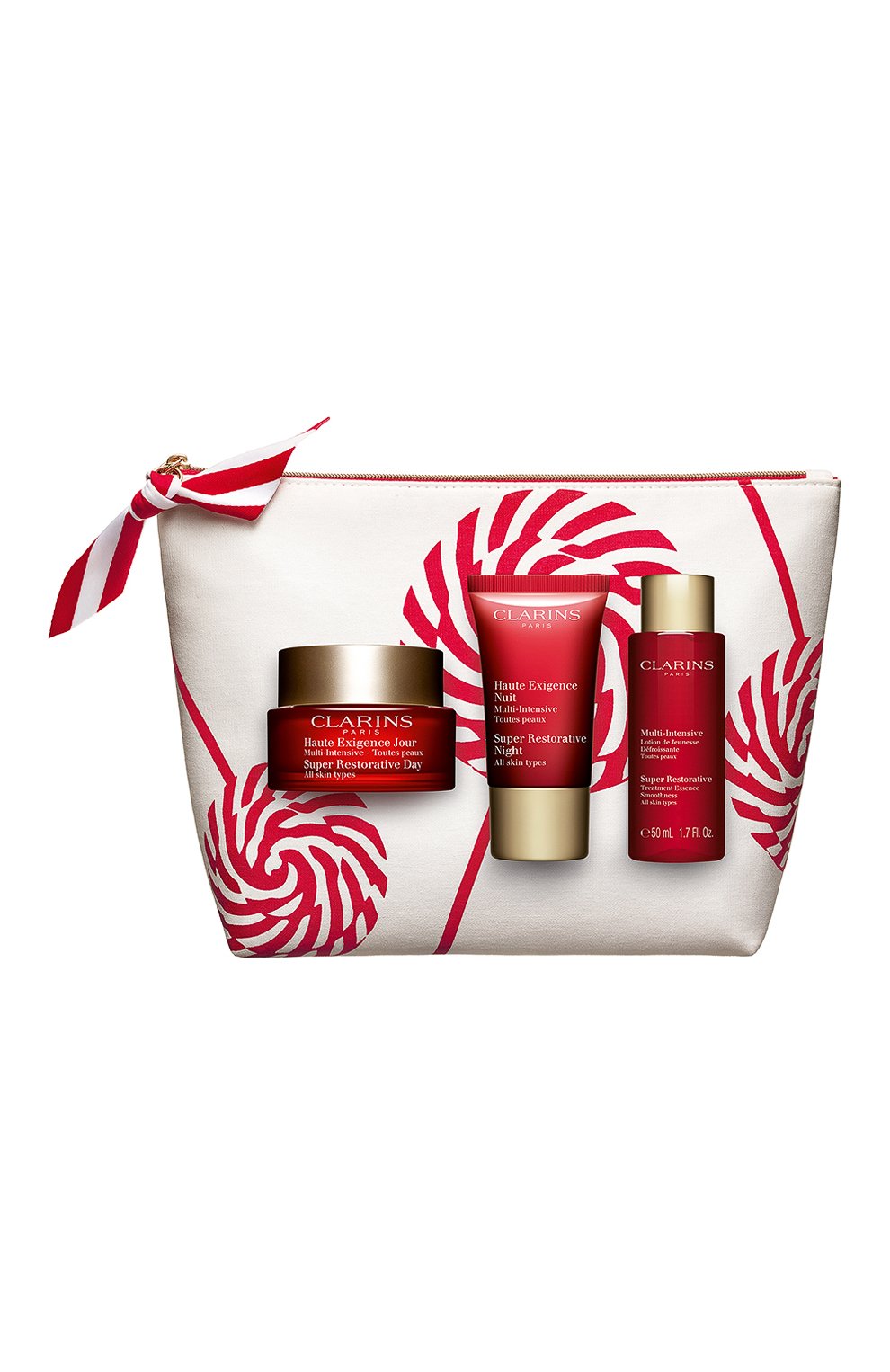 Набор средств ухода multi-intensive (50+50+15ml) CLARINS бесцветного цвета по цене 8020 руб., арт. 80072393, фото 1 Набор средств ухода multi-intensive (50+50+15ml) CLARINS, арт. 80072393, фото 1