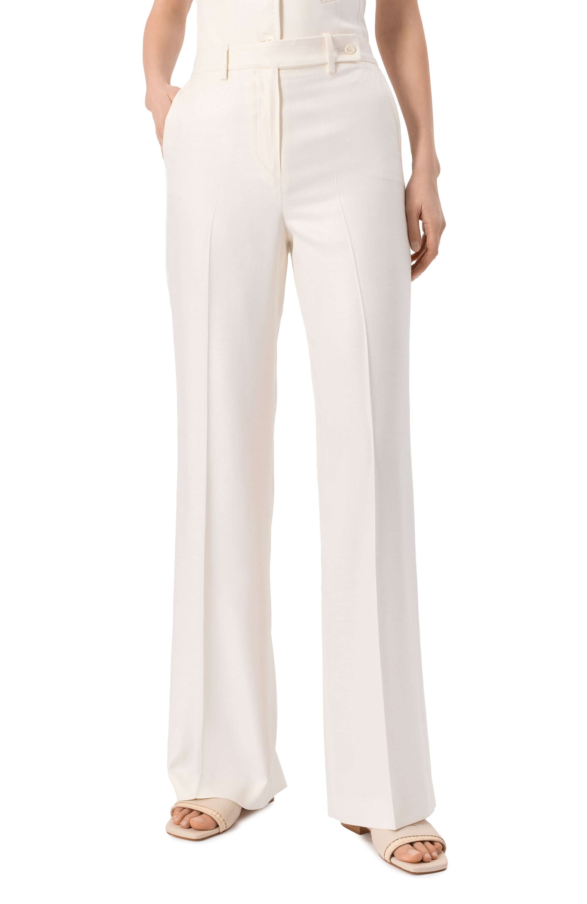 Брюки из вискозы KITON, арт. D48109K0919B01, фото 3