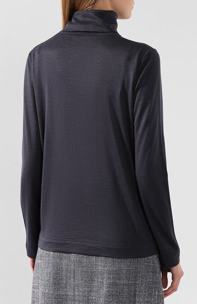 Водолазка из кашемира и шелка LORO PIANA, арт. FAD2560, фото 4