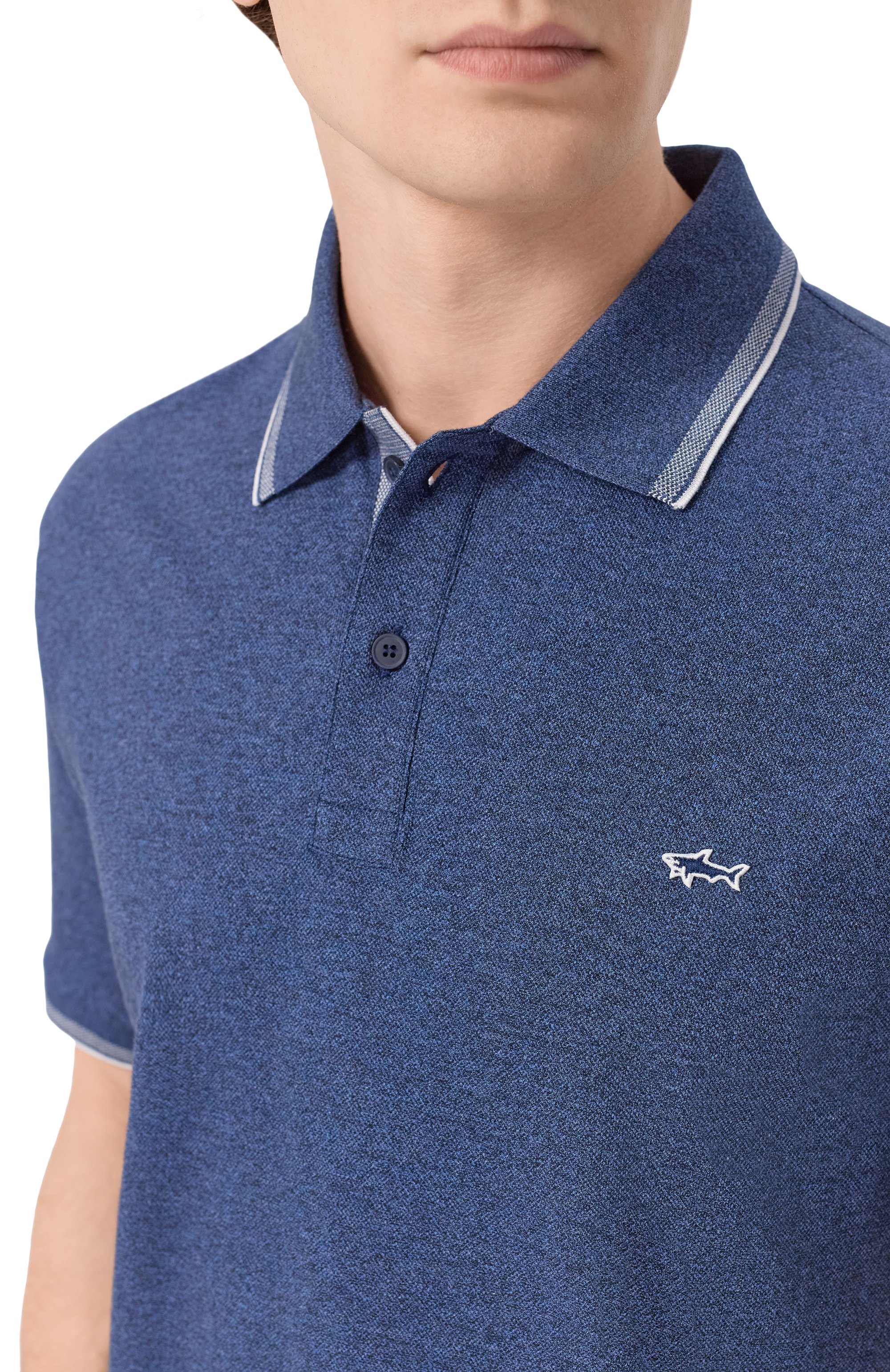 Хлопковое поло PAUL&SHARK, арт. 25411205, фото 5