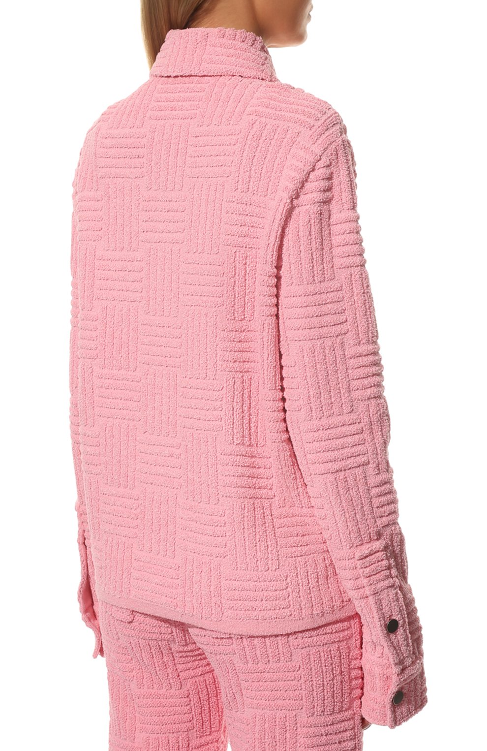 Жакет из хлопка и вискозы BOTTEGA VENETA, арт. 692861/V1LW0, фото 4