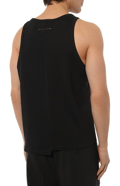 Хлопковая майка MM6, арт. S52NL0061/STJ365, фото 4