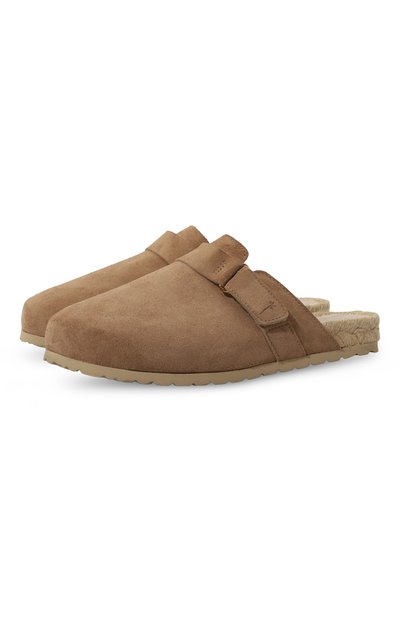 Женские замшевые сабо MANEBI, арт. W 1.9 B0