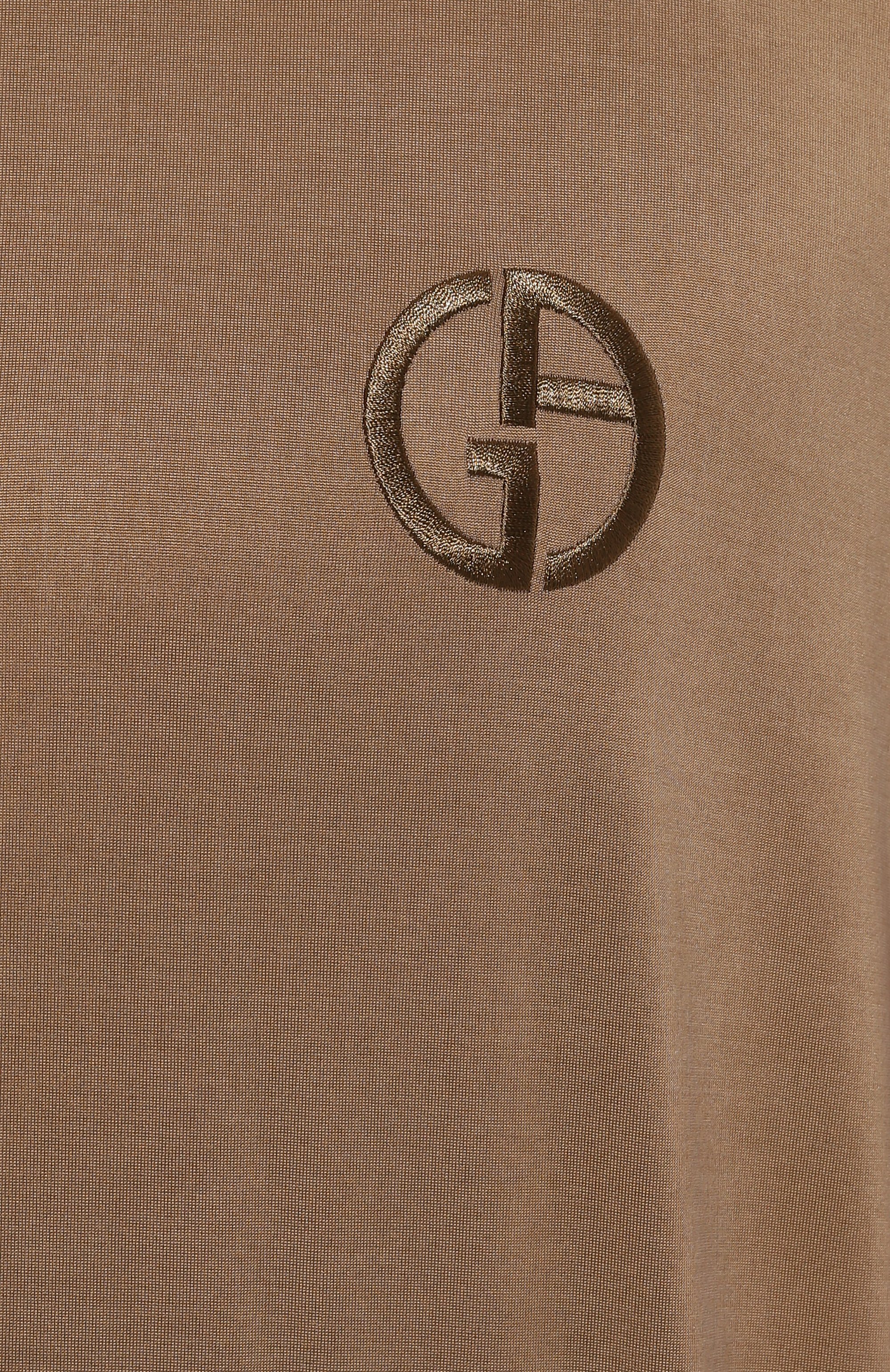 Футболка GIORGIO ARMANI бежевого цвета по цене 67300 руб., арт. GM001246/TE13613, фото 5 Футболка GIORGIO ARMANI, арт. GM001246/TE13613, фото 5