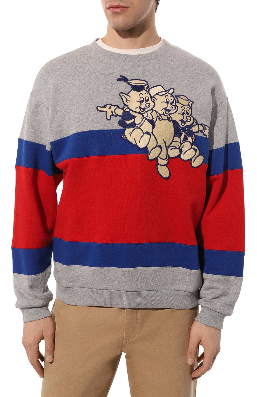 Хлопковый свитшот GUCCI, арт. 548328 XJAOF, фото 3