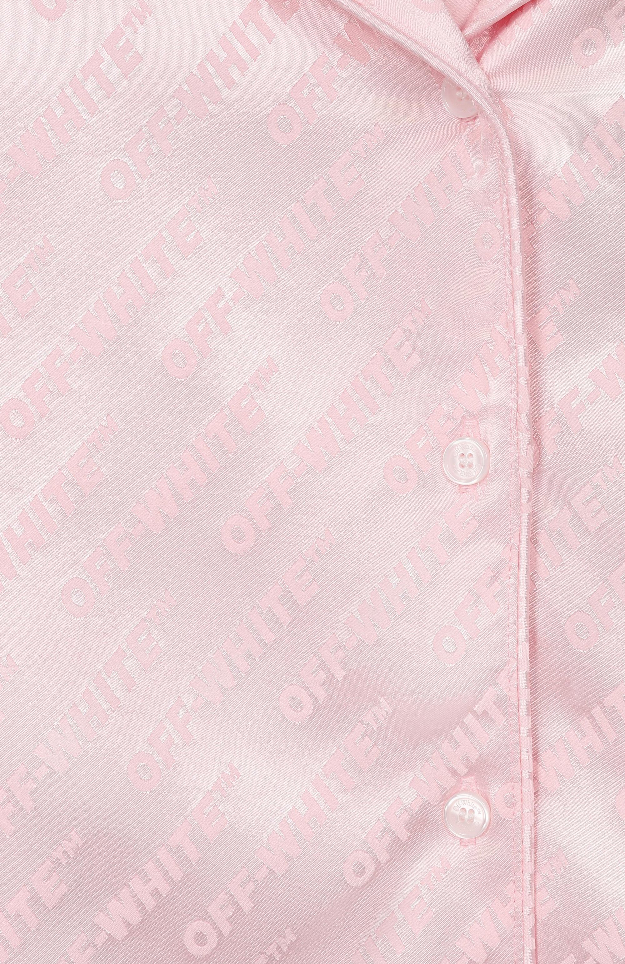 Рубашка из вискозы OFF-WHITE, арт. 0GGG002S26FAB001_001, фото 3