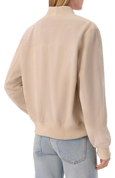 Замшевый бомбер MVST, арт. M26.2PW.L028 BIG SIZE/METIS SUEDE 0.6 MM, фото 4