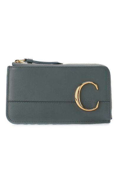 Кожаный футляр для кредитных карт chloé c CHLOÉ, арт. CHC19SP057A37, фото 1