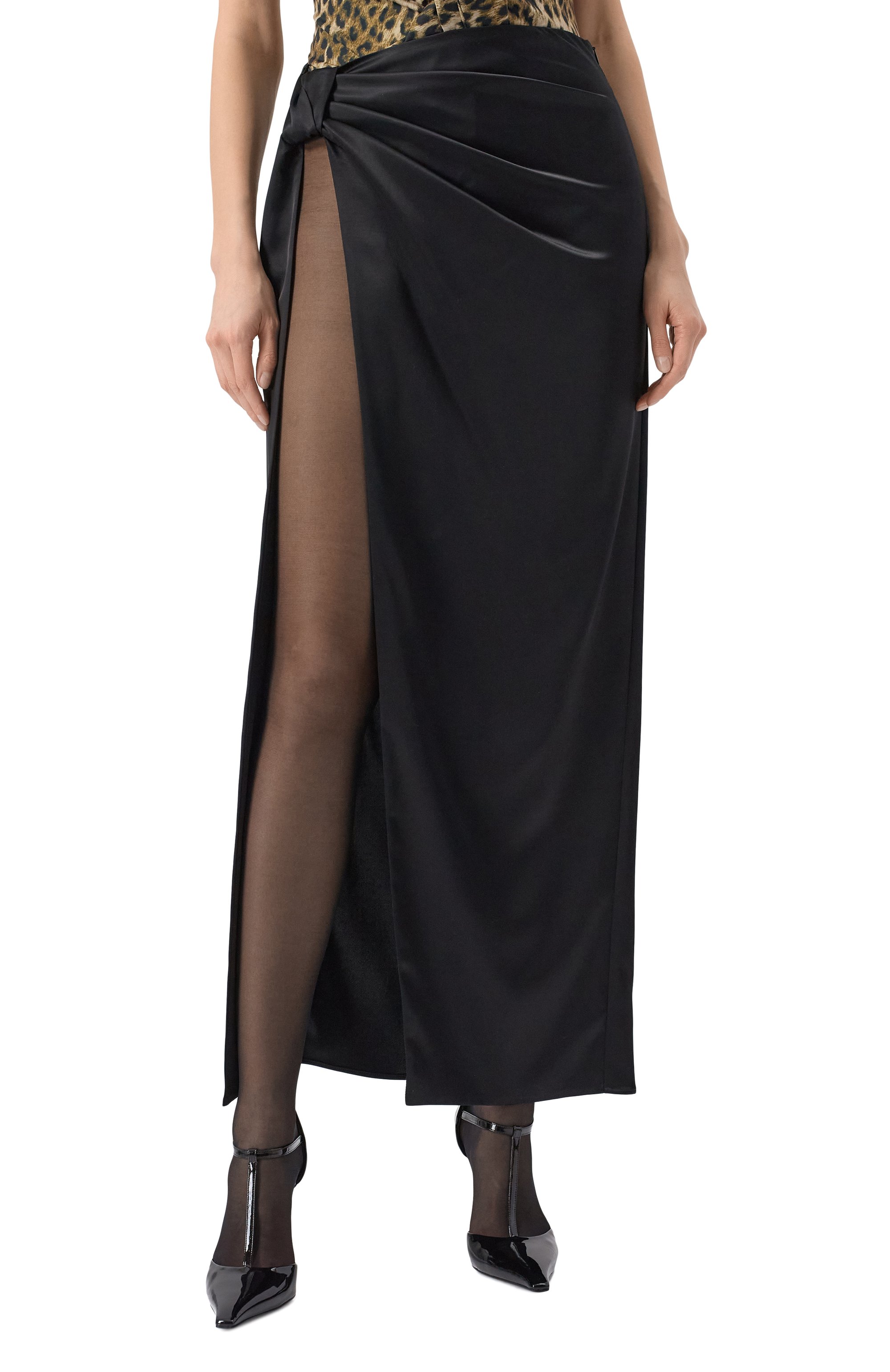 Атласная юбка SSHEENA, арт. 25SSGN0CCA TS25002, фото 3