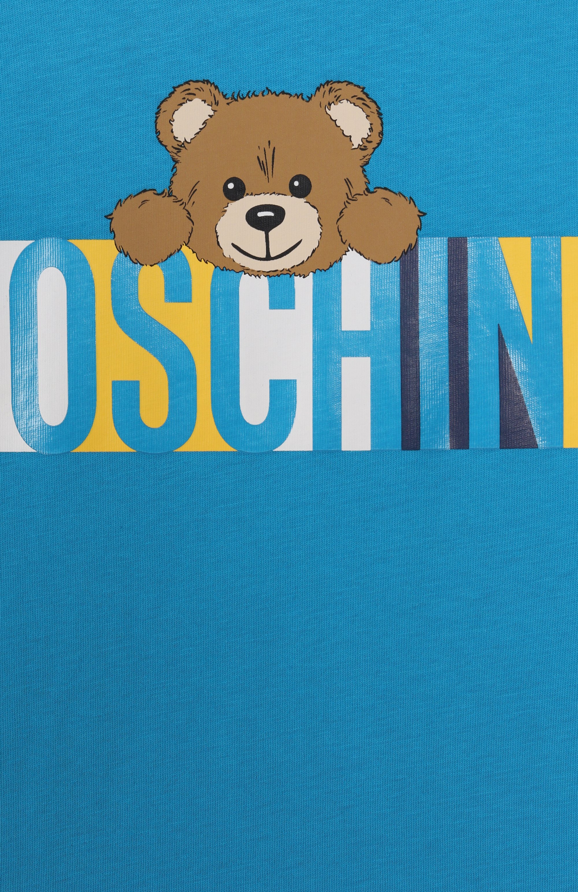 Хлопковая футболка MOSCHINO, арт. HMM050/LAA02/10-14, фото 3