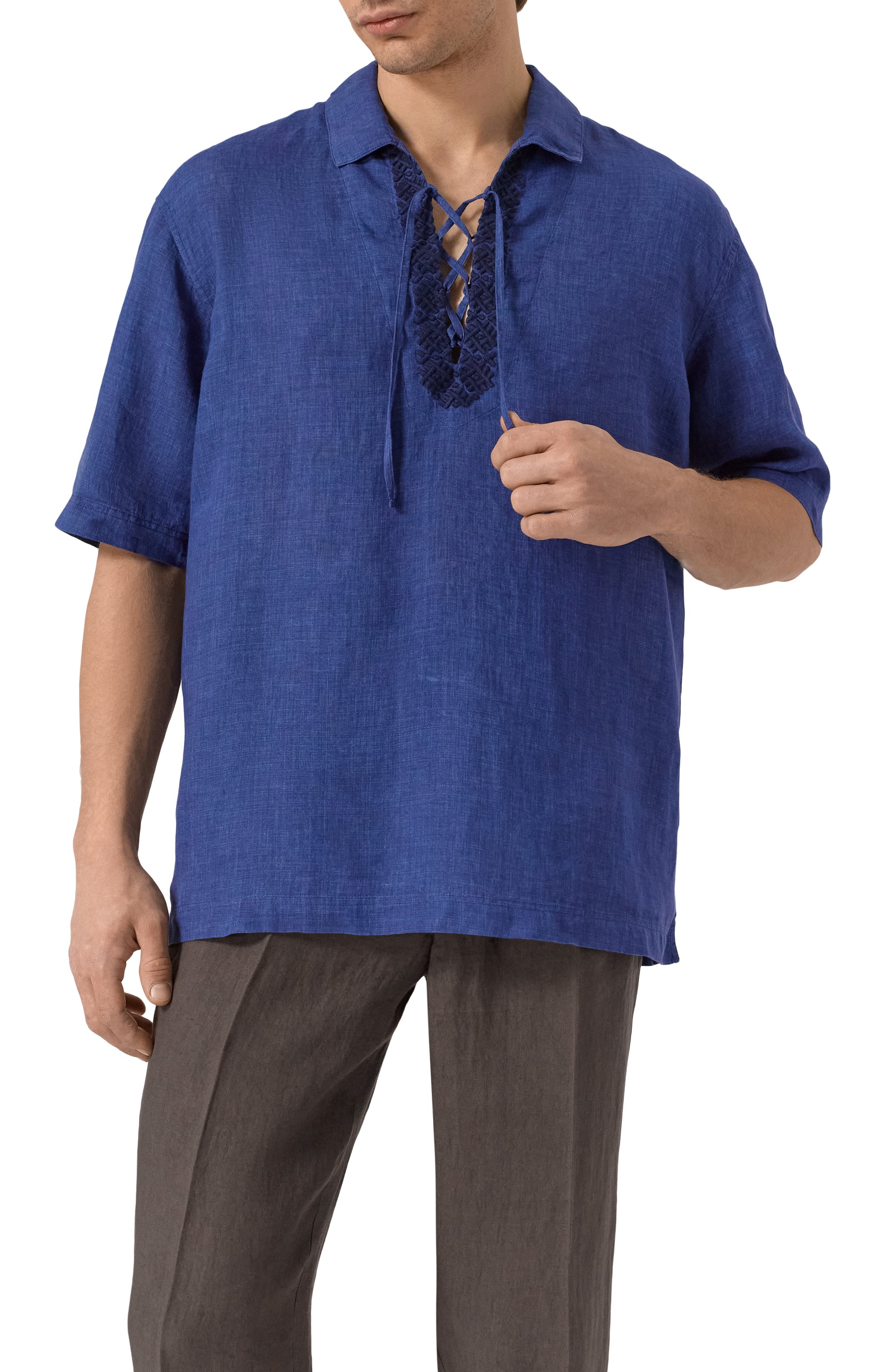 Льняная рубашка MVST, арт. 25E/X1P/0/G031/3626, фото 3