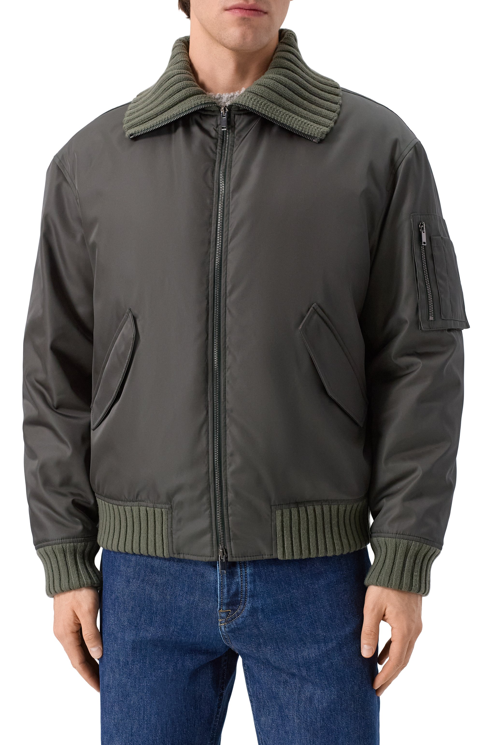 Утепленный бомбер MVST, арт. M25.1PM.0004*/NIPALY ZER0, фото 3