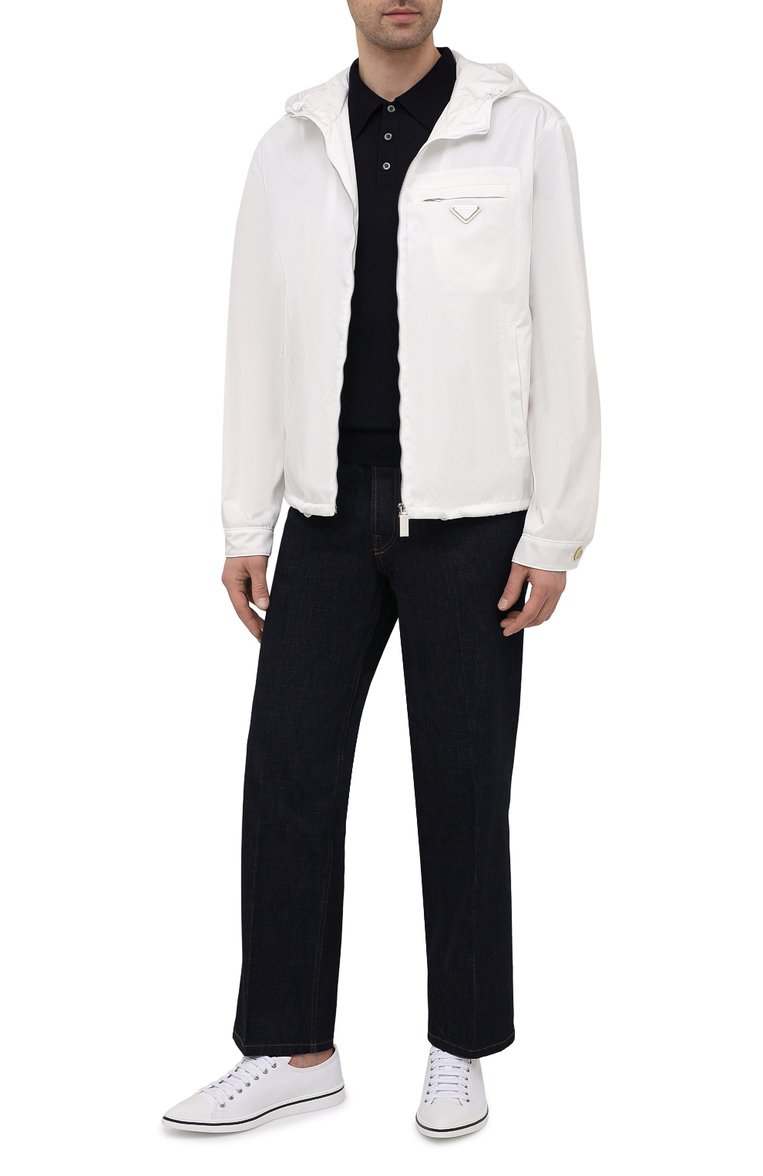 Текстильные кеды PRADA, арт. 2EG358-GUD-F0009, фото 2