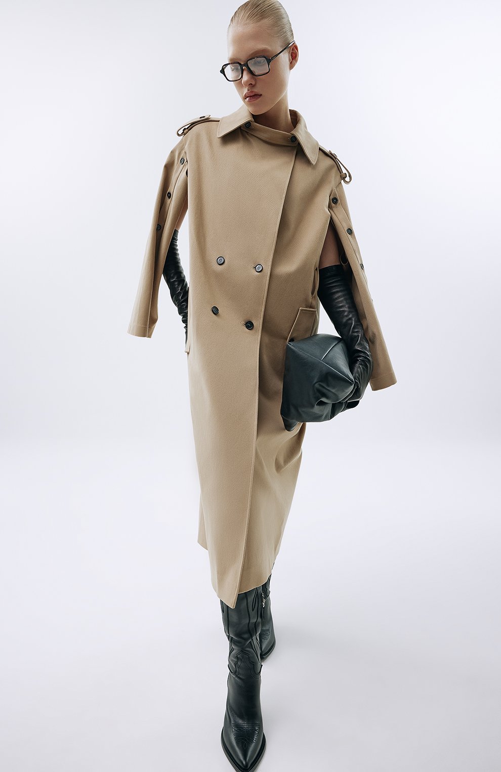 Хлопковый тренч RUBAN, арт. RFW23/24-57.1.54.3, фото 7