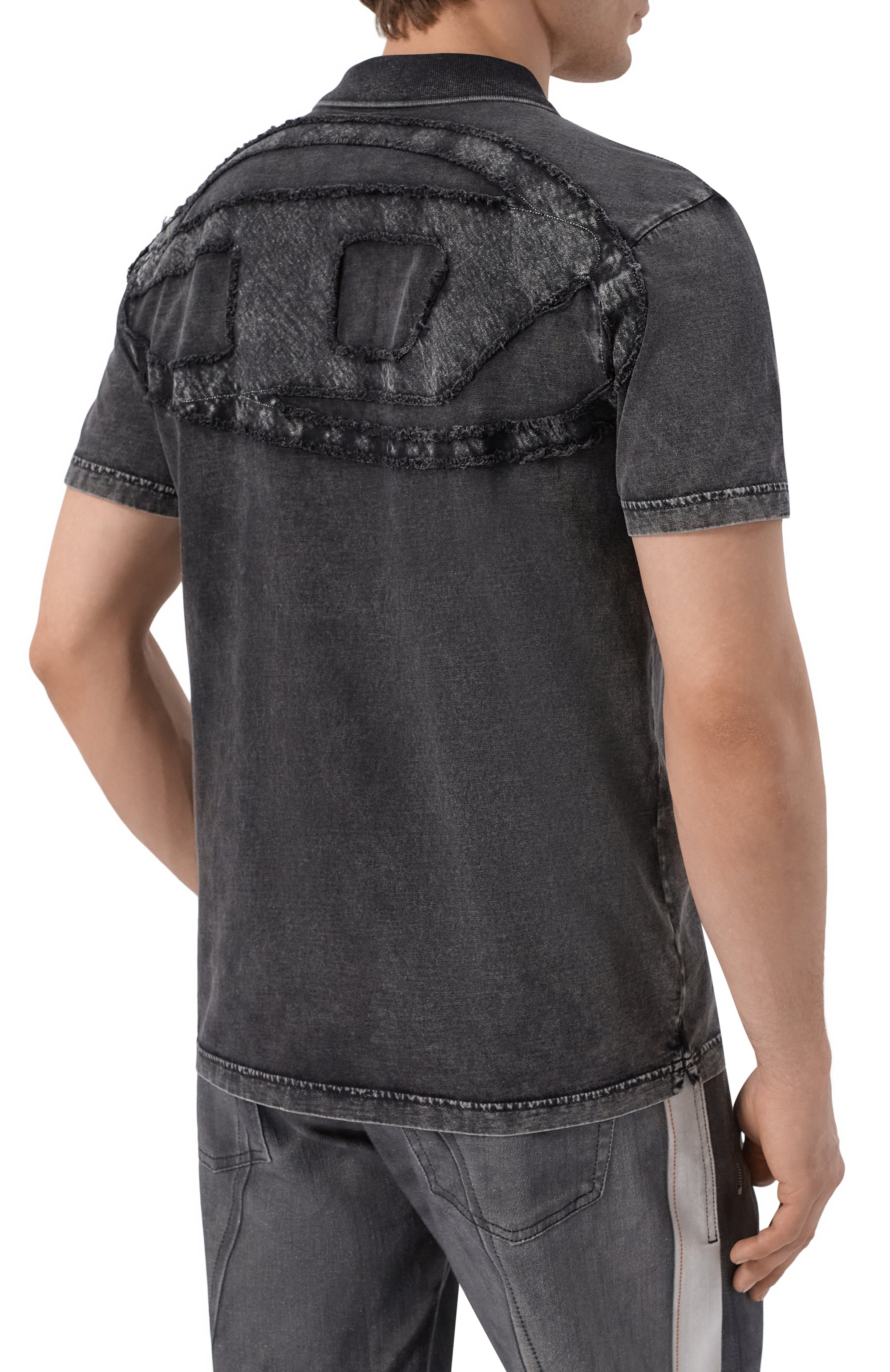 Хлопковое поло DIESEL, арт. A20955/0HGBX, фото 4