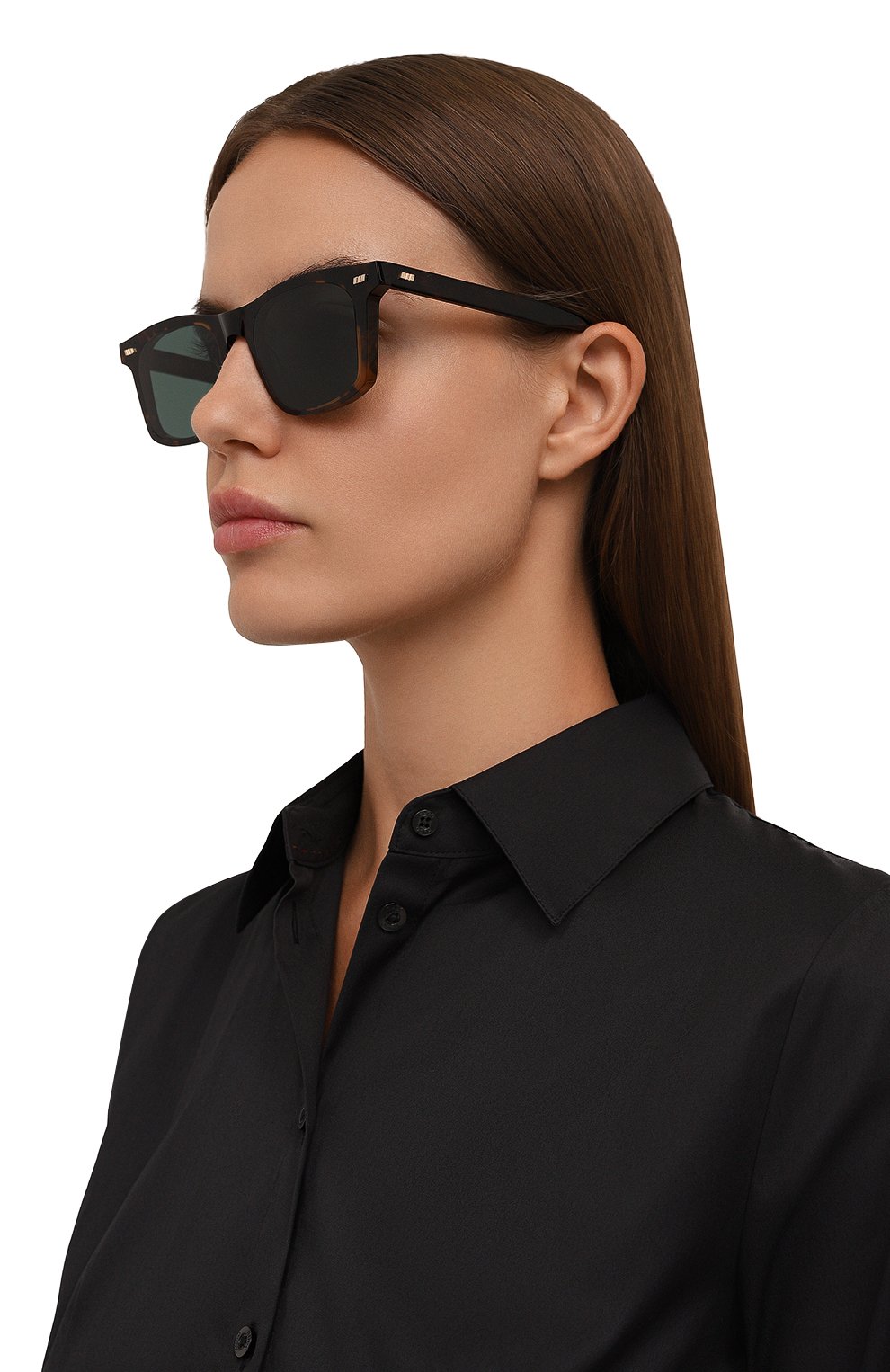 Солнцезащитные очки GAST коричневого цвета по цене 21100 руб., арт. FLAG0 CLASSIC HAVANA LG02, фото 2 Солнцезащитные очки GAST, арт. FLAG0 CLASSIC HAVANA LG02, фото 2