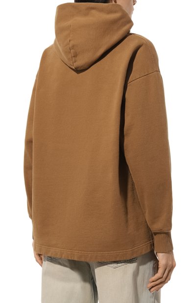 Хлопковое худи ACNE STUDIOS коричневого цвета по цене 53250 руб., арт. FN-WN-SWEA000235, фото 4 Хлопковое худи ACNE STUDIOS, арт. FN-WN-SWEA000235, фото 4