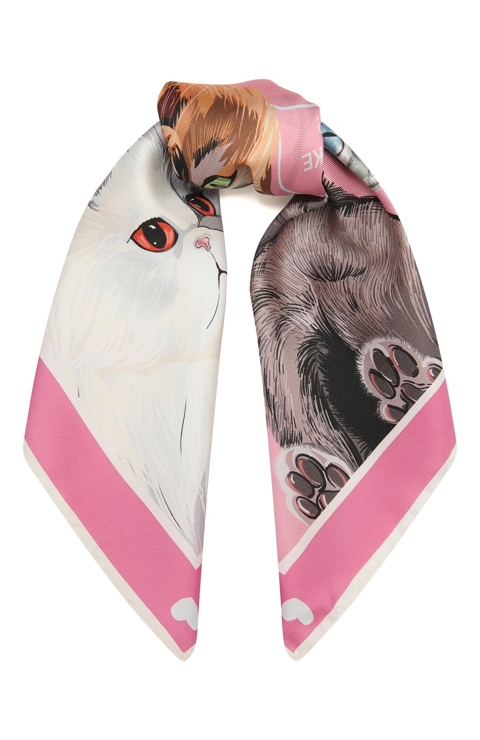 Шелковый платок коты о любви RADICAL CHIC, арт. 550484.07.15, фото 1