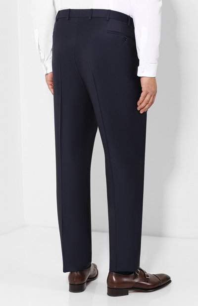 Шерстяной костюм с пиджаком на двух пуговицах EDUARD DRESSLER, арт. NR12/00360, фото 5