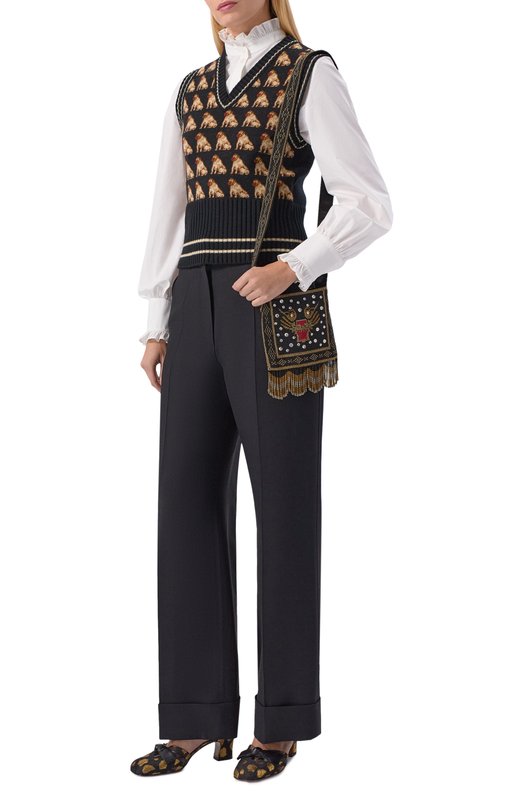 Сумка Nellcôte small Valentino 7W0B0S58/XEQ Чёрный  7W0B0S58/XEQ Фото 7