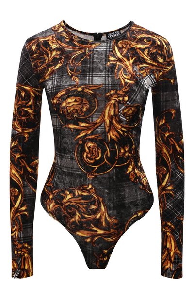 Женское боди VERSACE JEANS COUTURE, арт. 71HAM221-71DP221 VELLUT0 ST PRINT/JS023