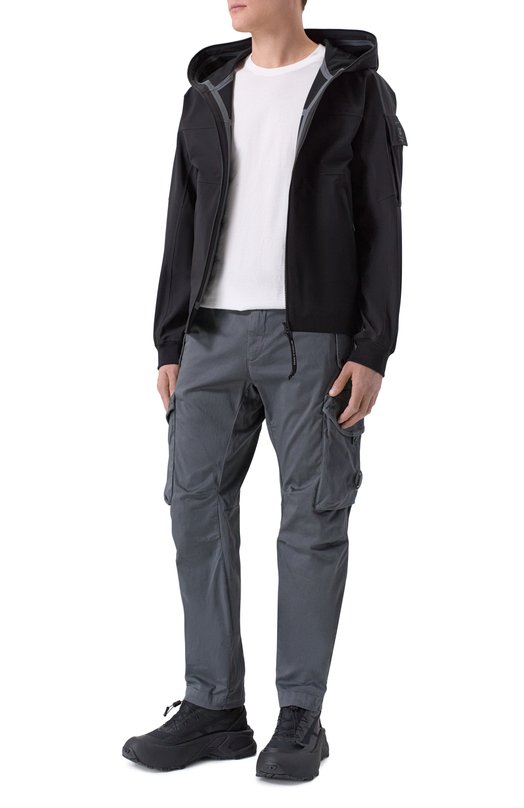 Хлопковая футболка C.P. Company RCCMTS725A/005100W Белый  RCCMTS725A/005100W Фото 2