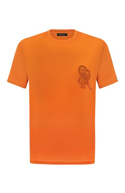 Мужская хлопковая футболка  STEFANO RICCI, арт. MNH4103000/TE0001