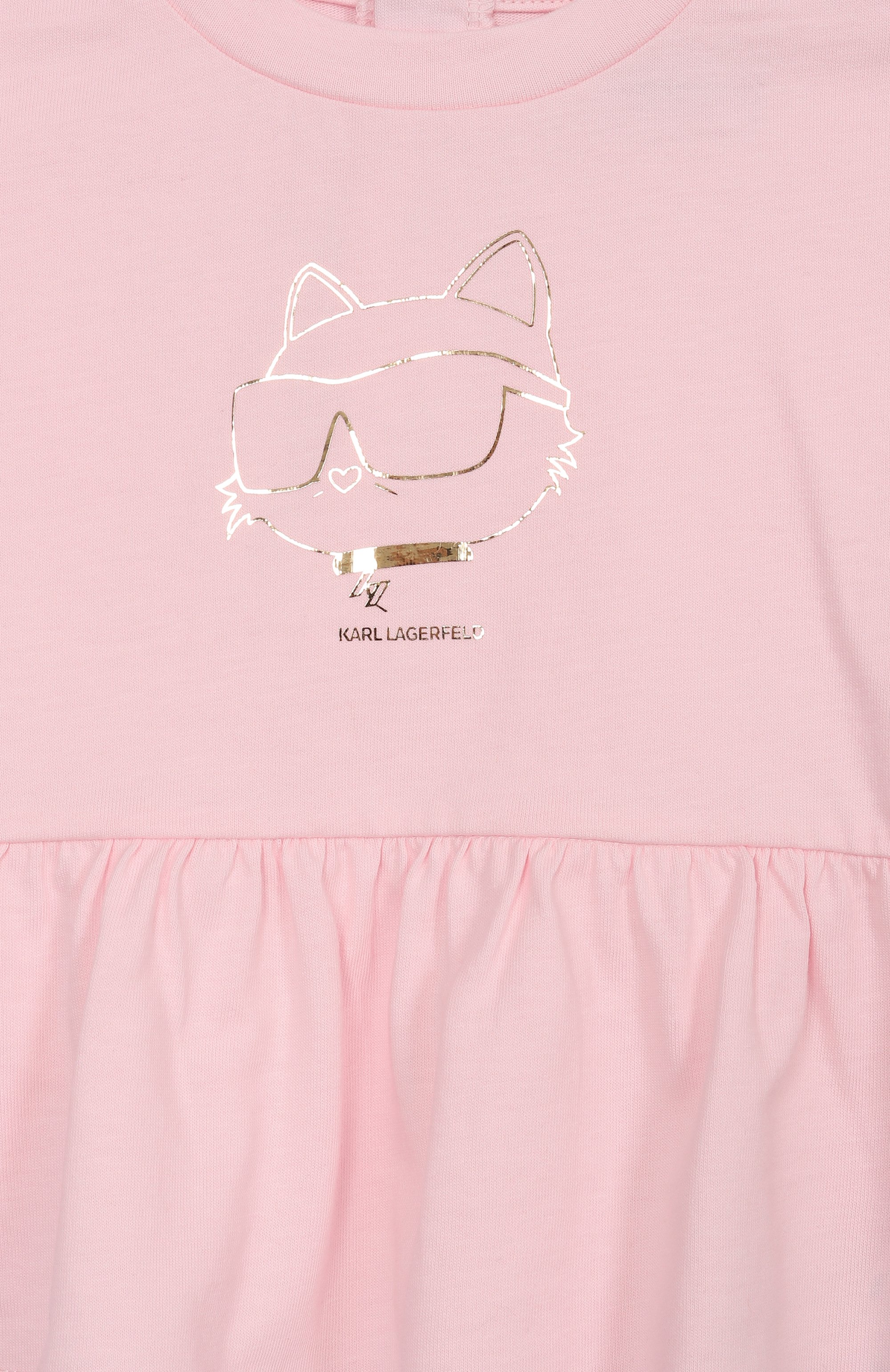 Комплект из платья и легинсов KARL LAGERFELD KIDS, арт. Z31044, фото 6