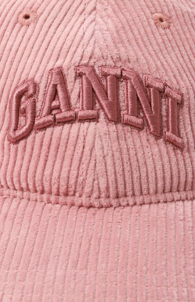 Вельветовая бейсболка GANNI, арт. A6430/5890, фото 4