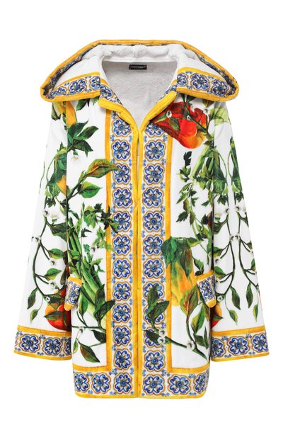 Женский хлопковый халат DOLCE & GABBANA, арт. 00A02J/0MU83