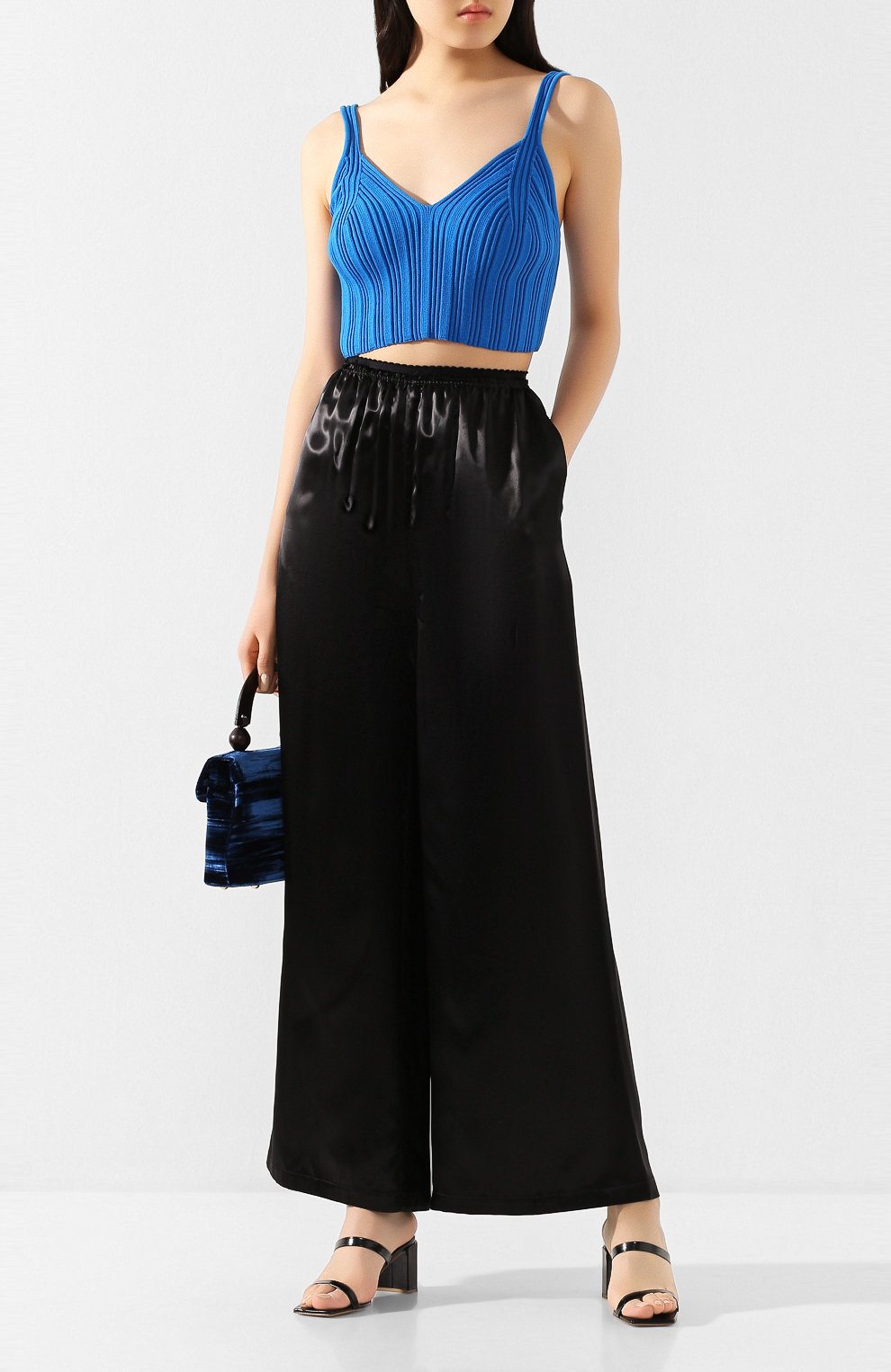 Брюки из вискозы MM6, арт. S32KA0607/S52219, фото 2