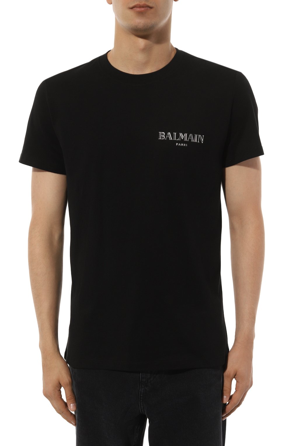 Хлопковая футболка BALMAIN, арт. DH1EF000/GD84, фото 3