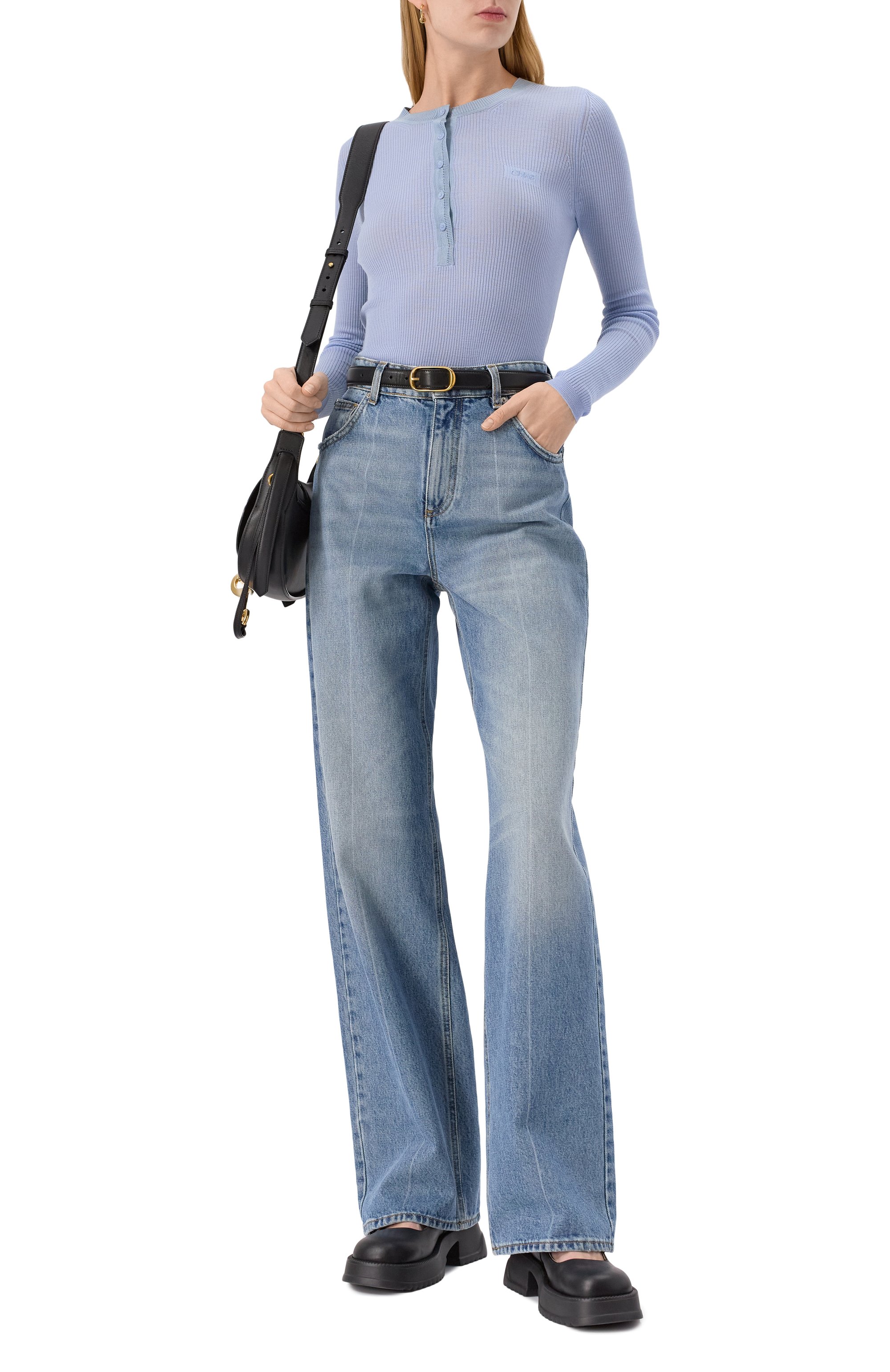 Шерстяной пуловер CHLOÉ, арт. CHC24WMP51667, фото 2