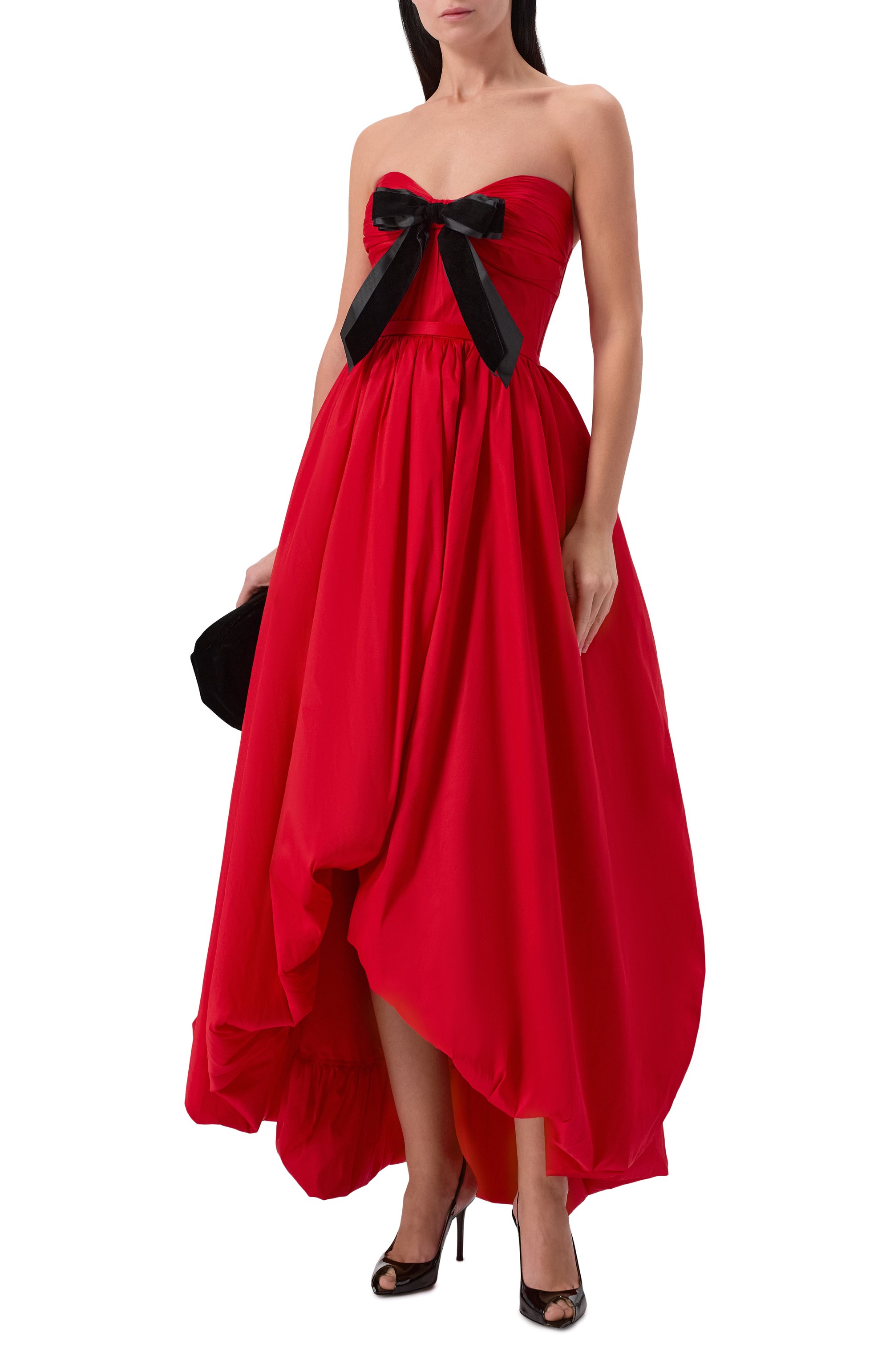 Платье SASHA KIM красного цвета по цене 240000 руб., арт. SK-00001842, фото 2 Платье SASHA KIM, арт. SK-00001842, фото 2